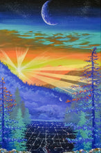 "Find Your Horizon" by Ashley Wright, Acrylic on Canvas