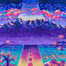 "Intersection of Perceived Reality" by Ashley Wright, Acrylic on Canvas