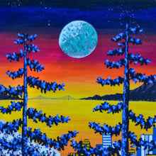 "The Living Bay" by Ashley Wright, Acrylic on Canvas