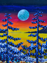 "The Living Bay" by Ashley Wright, Acrylic on Canvas