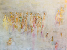 Ascending (Soul Series) by Lori Burke, Mixed Media on Canvas