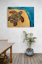 “Migration” by Bahar Varzgah, Acrylic on Canvas