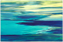 "Blue Inlet" by Barbara  Nathanson, Acrylic on Canvas