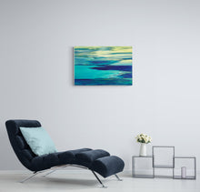 "Blue Inlet" by Barbara  Nathanson, Acrylic on Canvas