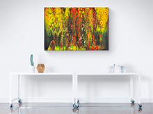 "Forest on Flame" by Fidelio, Oils on Canvas