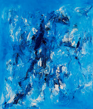 “Being Healed by Brasvellbreen, Svalbard” By Candace Wilson, Mixed Media on Panel