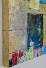 "Beirut Windows" by May Attar, Oil on Canvas