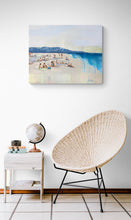 "Majestic Coast" by Kristine Brookshire, Acrylic and Gouache on Canvas