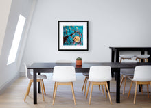 "Moonlight Delusions" by Mahta Haghighat, Acrylic painting Print