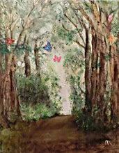 “Butterfly Forest” By Michela Curtis, Oil on Canvas