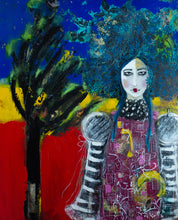 “Joshua Tree” By Liz Arnold, Acrylic on Wood