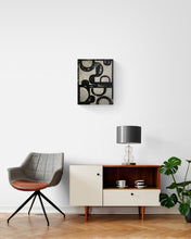 "Higher Ground" by Carla Cohen, Mixed Media on Wood Panel