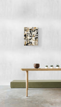 "St. Germain" by Carla Cohen, Mixed Media on Wood Panel