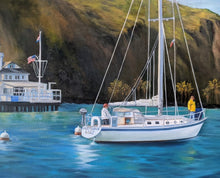 "Catalina" by Lynn Beu, Acrylic on Canvas