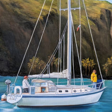"Catalina" by Lynn Beu, Acrylic on Canvas