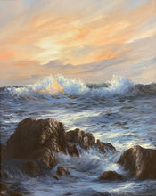 "Majestic Tides" by Clyde Owes, Oil on Canvas