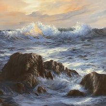 "Majestic Tides" by Clyde Owes, Oil on Canvas