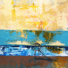 "Lonely Lifeguard" by Colleen Flynn, Giclee on Aluminum