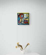 "Bird Family" By Kelene, Acrylic on Canvas