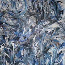 "Oceans" by Daniel Morales, Acrylic on Canvas
