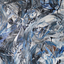 "Oceans" by Daniel Morales, Acrylic on Canvas