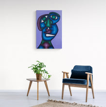 "Je Pense A Toi" by Daniel Burtea, Oil on Canvas