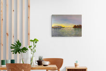 “Georgetown Sunrise” by Donna Hawley, Oil on Canvas