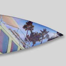 "‘65 VW 13 Window Bus" by Dwight Touchberry, Mixed Media on Recycled Surfboard