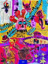 "Rebirth of Mind" by Darious Hart, Mixed Media on Canvas
