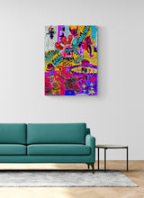 "Rebirth of Mind" by Darious Hart, Mixed Media on Canvas