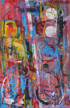 "Guilt and Grit" by Michael Doering, Mixed Media on Canvas