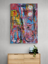 "Guilt and Grit" by Michael Doering, Mixed Media on Canvas