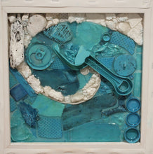 "Doheny" Collection: Trash Projex" by Heather Water, Mixed Media on Canvas