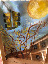 “Traffic light” By Christine Nelson, Oil on Canvas