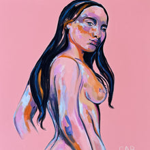 "Passion Light" by SAB, Acrylic and Pastels on Canvas