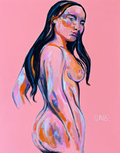 "Passion Light" by SAB, Acrylic and Pastels on Canvas
