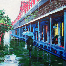 "Untroubled-Jackson Square" by Jon Fraze, Oil on Canvas