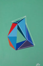 "Emergence 9" By Ferenc Cseh, Acrylic on Canvas