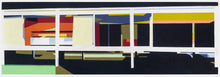 "Mid-century Modern #3" by John Ferry, Oil on Hardboard
