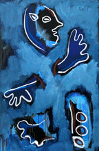"Fickle & Fade" By William Taylor, Acrylic on Canvas
