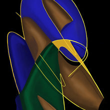 "Muttanaut" by Paul Michael Glaser, Digital Painting on Archival MOAB
