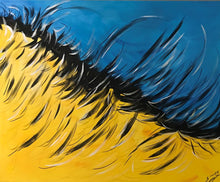 "At the Beach" by Khosrow Golshan, Acrylic on Canvas