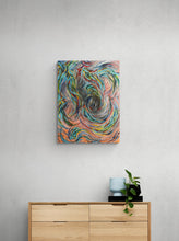 "Perfect Storm" by Khosrow Golshan, Acrylic on Canvas
