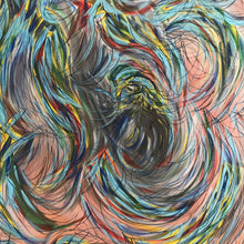 "Perfect Storm" by Khosrow Golshan, Acrylic on Canvas