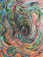 "Perfect Storm" by Khosrow Golshan, Acrylic on Canvas