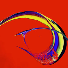 "An Exploration of Color – Red I" by Dyamond Gordon, Acrylic on Canvas