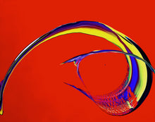 "An Exploration of Color – Red I" by Dyamond Gordon, Acrylic on Canvas