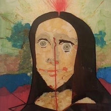 "First Warning Shot" by CS Goss, Mixed Media & Resin on Canvas