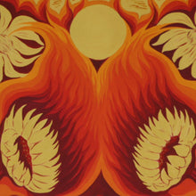 "Life on Fire III, The Crystal Ball" by Ginka Mitova, Mixed Media on Canvas