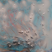 "Silver Planets" by Giorgio Sciarretta, Acrylic on Canvas